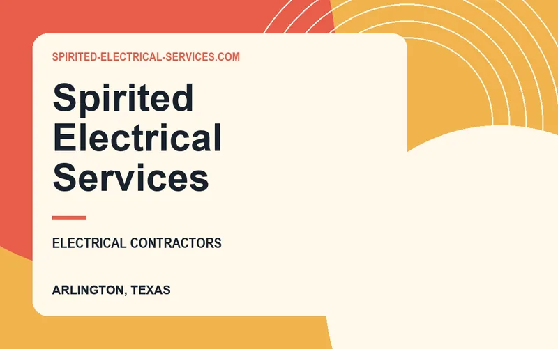 Spirited Electrical Services in Arlington, Texas