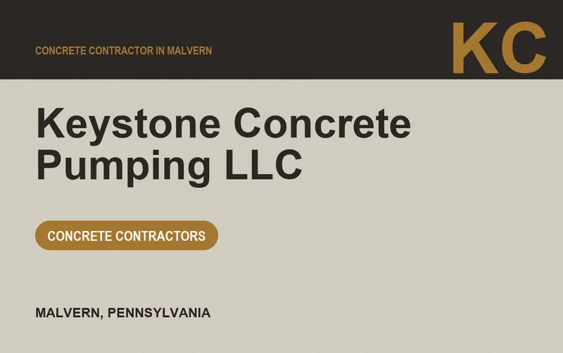 Keystone Concrete Pumping LLC in Malvern, Pennsylvania