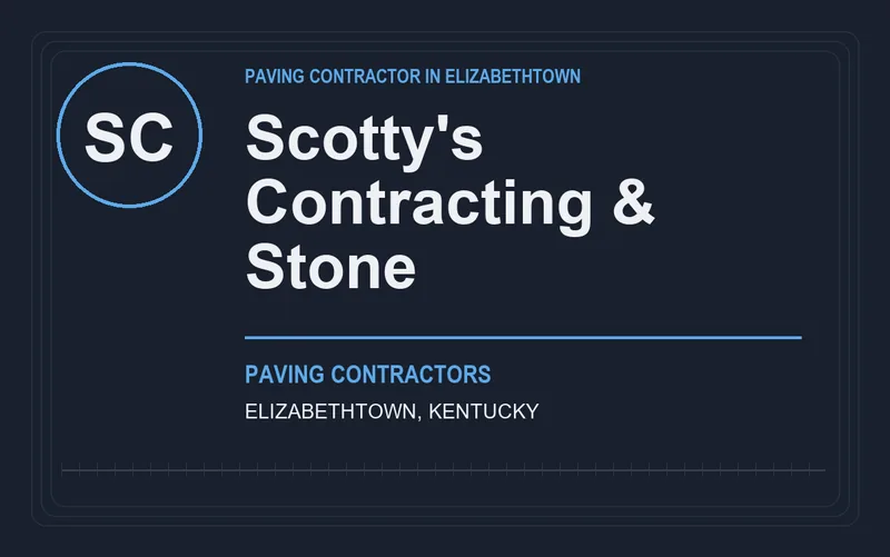 Scotty's Contracting & Stone in Elizabethtown, Kentucky