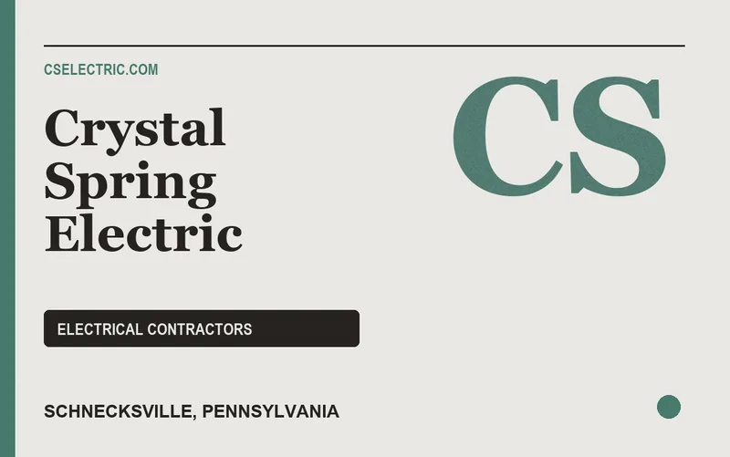 Crystal Spring Electric in Schnecksville, Pennsylvania