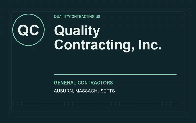 Quality Contracting, Inc. in Auburn, Massachusetts