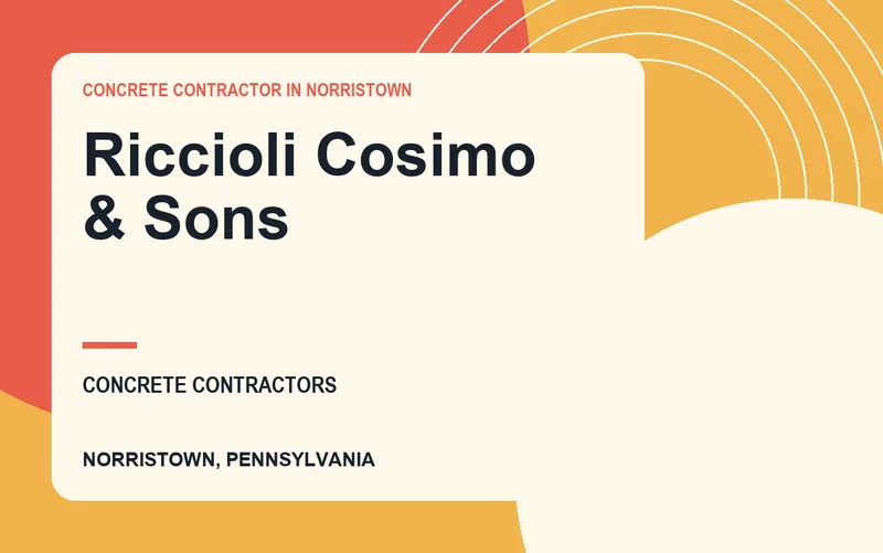 Riccioli Cosimo & Sons in Norristown, Pennsylvania