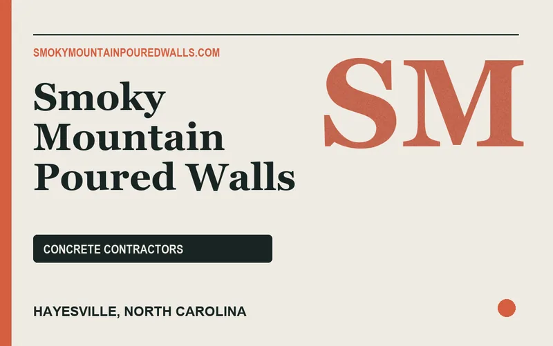 Smoky Mountain Poured Walls in Hayesville, North Carolina