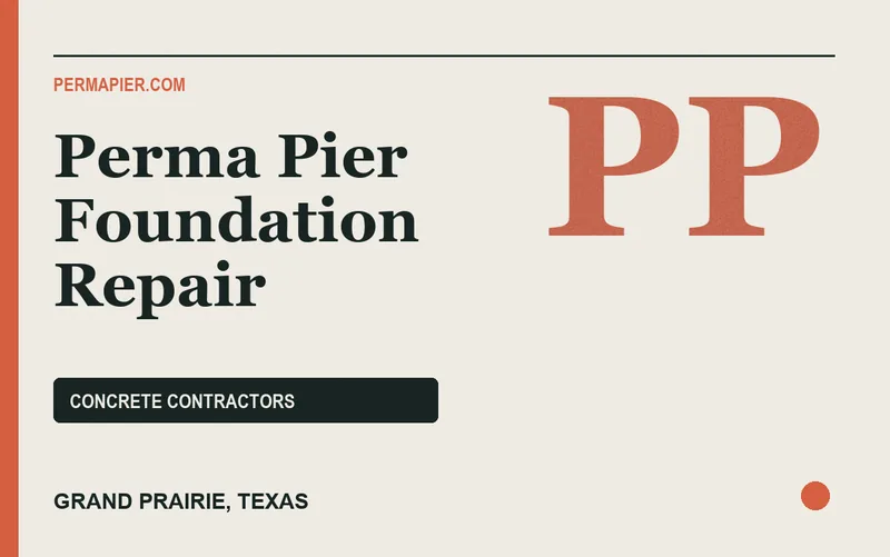 Perma Pier Foundation Repair in Grand Prairie, Texas