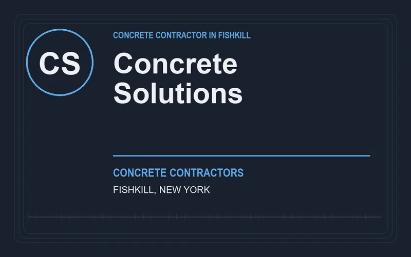 Concrete Solutions in Fishkill, New York