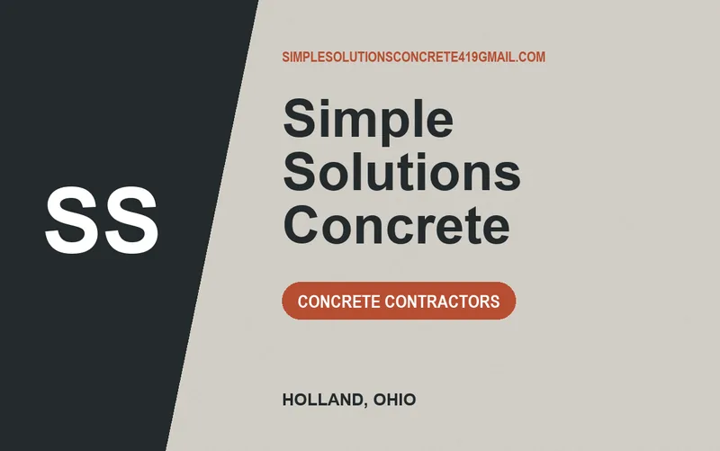 Simple Solutions Concrete in Holland, Ohio