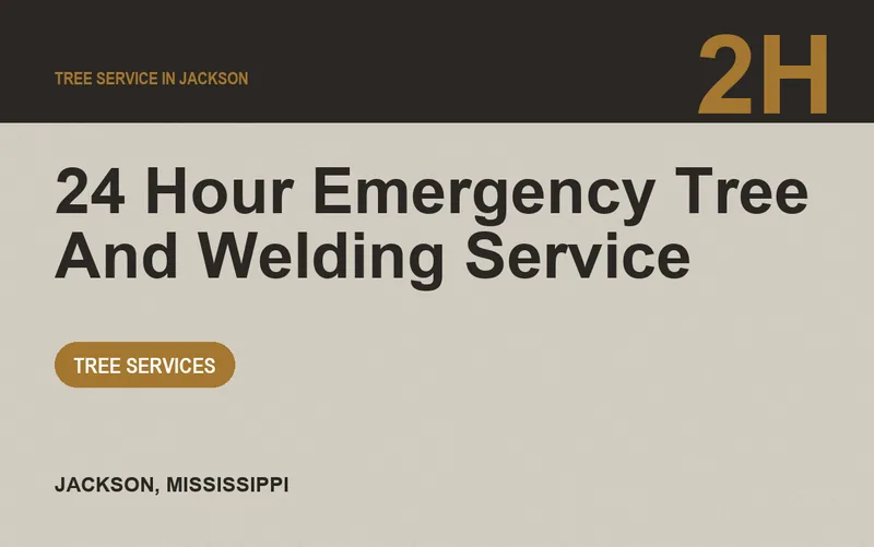 24 Hour Emergency Tree And Welding Service in Jackson, Mississippi
