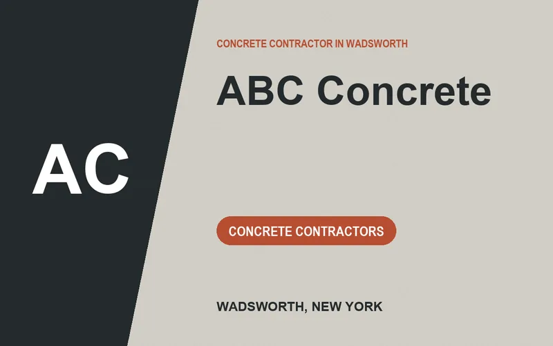 ABC Concrete in Wadsworth, New York