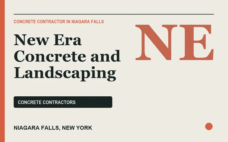 New Era Concrete and Landscaping in Niagara Falls, New York