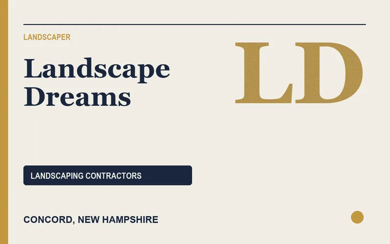 Landscape Dreams in Concord, New Hampshire