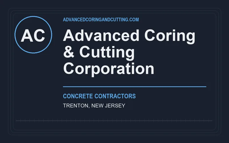Advanced Coring & Cutting Corporation in Trenton, New Jersey