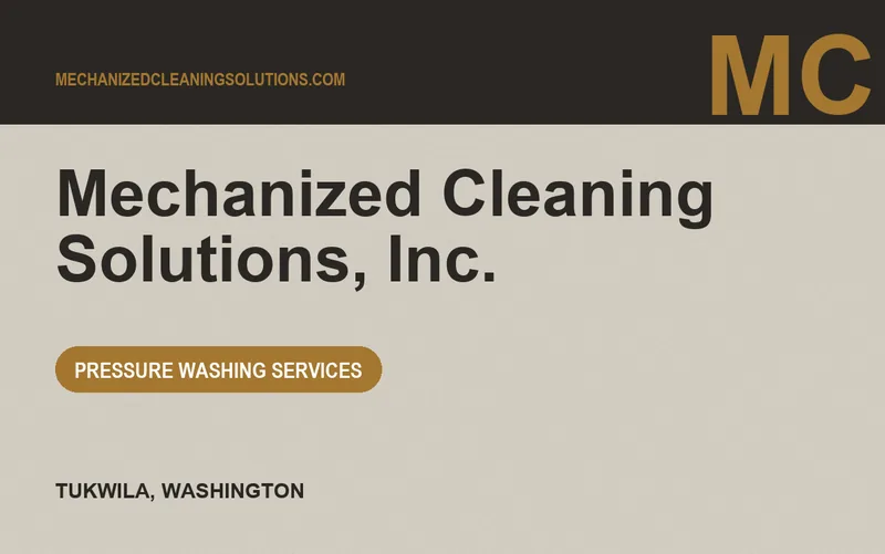 Mechanized Cleaning Solutions, Inc. in Tukwila, Washington