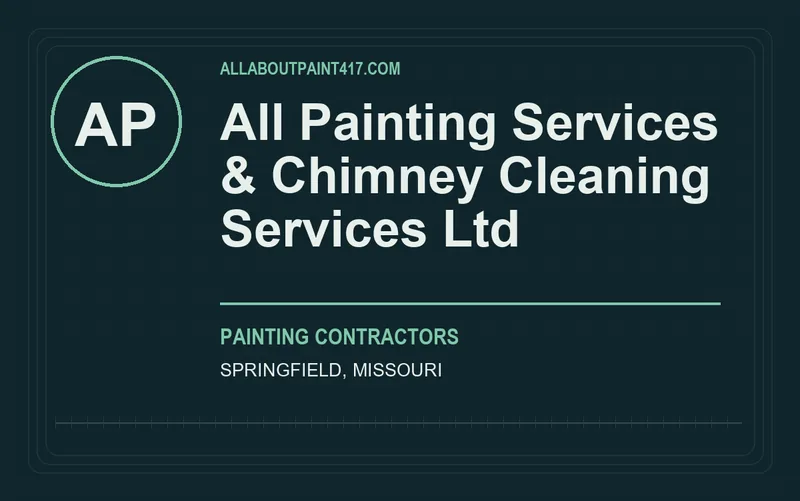 All Painting Services & Chimney Cleaning Services Ltd in Springfield, Missouri