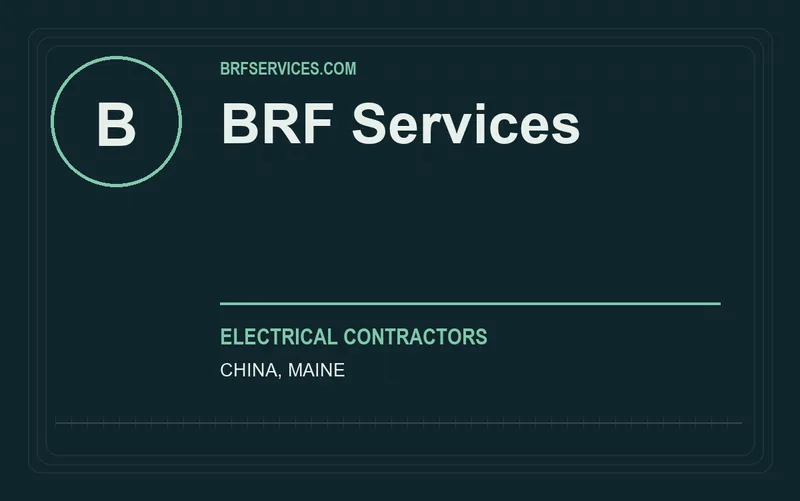 BRF Services in China, Maine