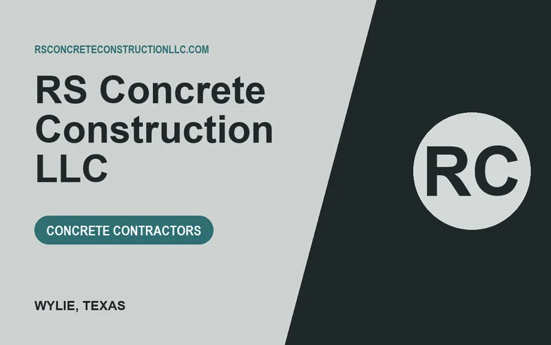 RS Concrete Construction LLC in Wylie, Texas