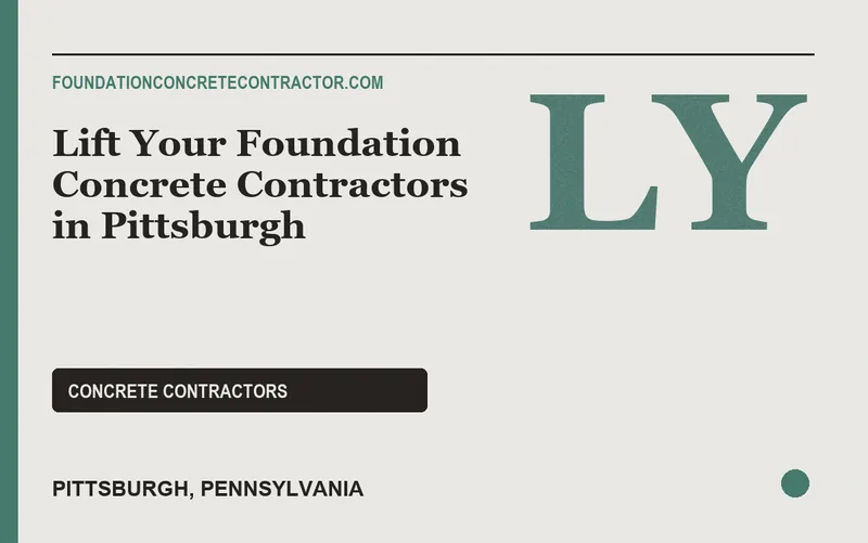 Lift Your Foundation Concrete Contractors in Pittsburgh in Pittsburgh, Pennsylvania