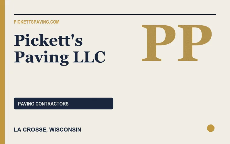 Pickett's Paving LLC in La Crosse, Wisconsin