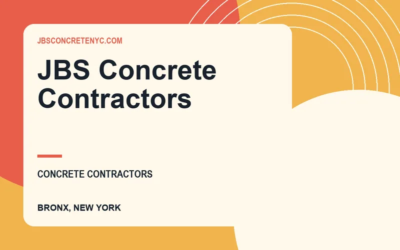 JBS Concrete Contractors in Bronx, New York