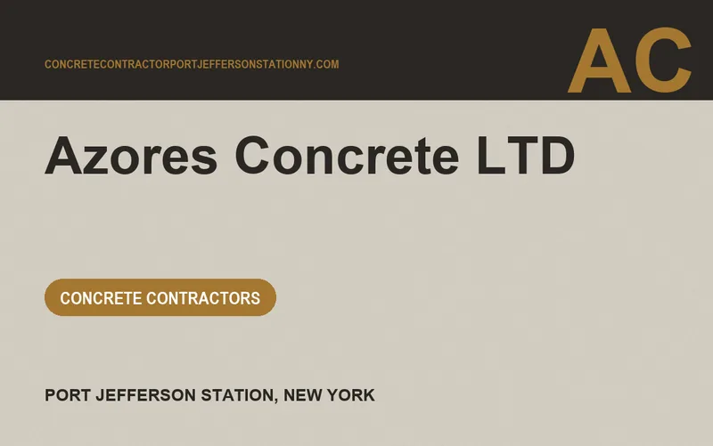 Azores Concrete LTD in Port Jefferson Station, New York