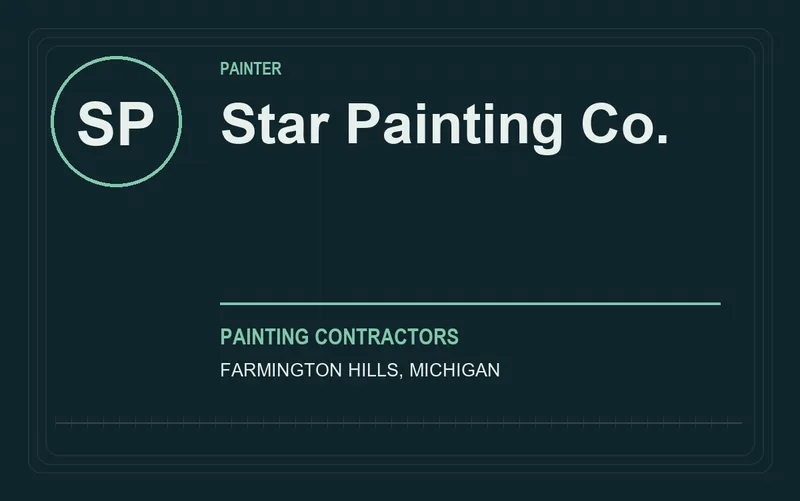 Star Painting Co. in Farmington Hills, Michigan