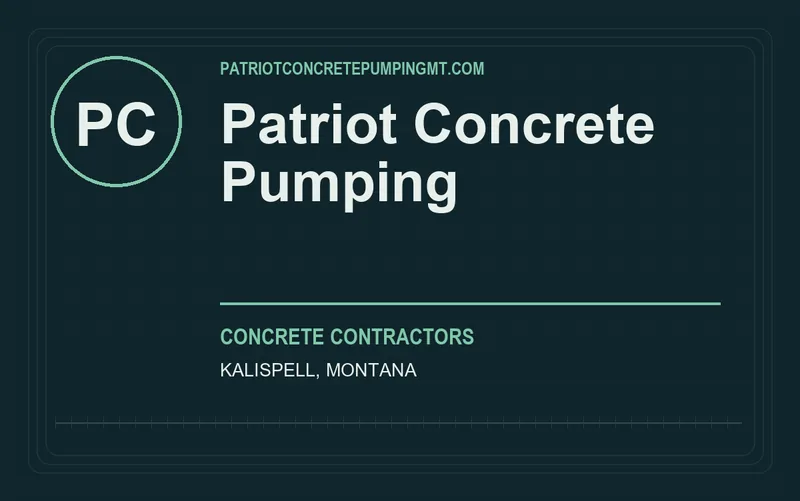 Patriot Concrete Pumping in Kalispell, Montana