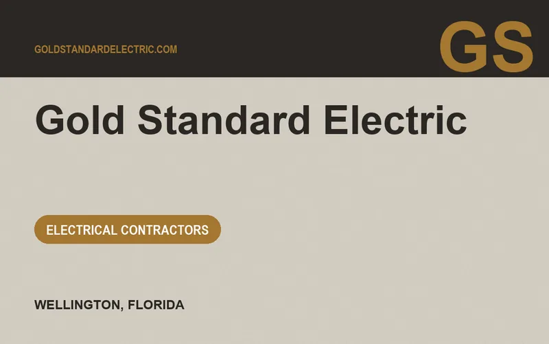 Gold Standard Electric in Wellington, Florida