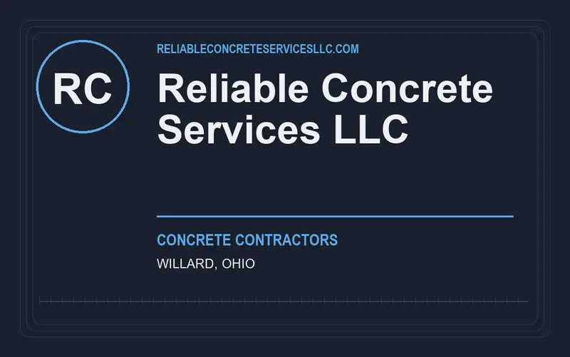 Reliable Concrete Services LLC in Willard, Ohio