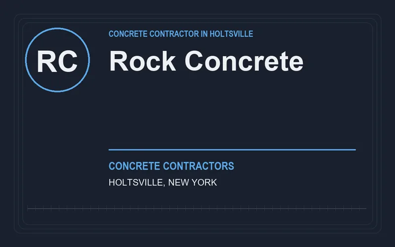 Rock Concrete in Holtsville, New York