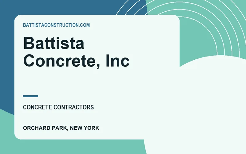 Battista Concrete, Inc in Orchard Park, New York