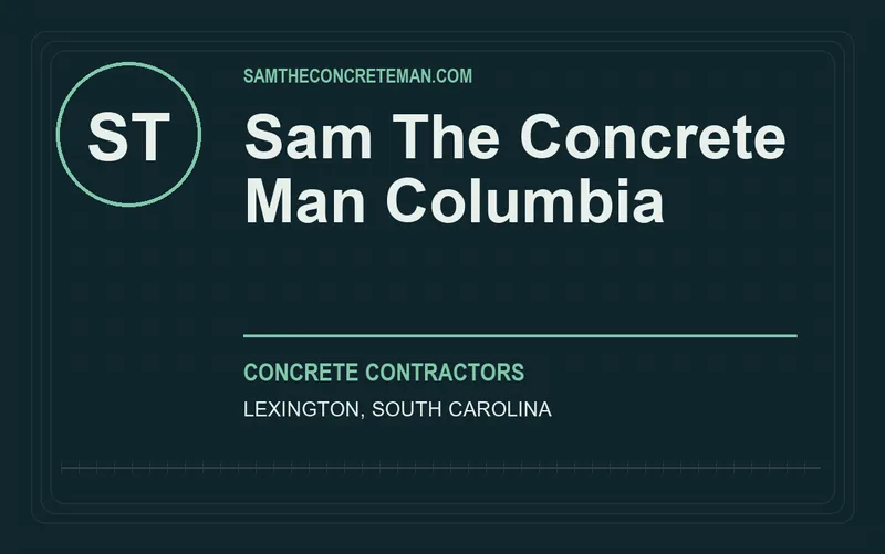 Sam The Concrete Man Columbia in Lexington, South Carolina