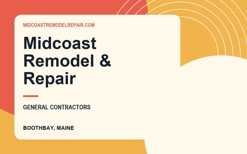 Midcoast Remodel & Repair in Boothbay, Maine