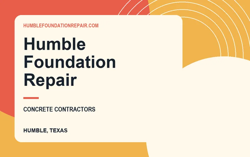 Humble Foundation Repair in Humble, Texas