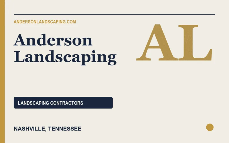 Anderson Landscaping in Nashville, Tennessee