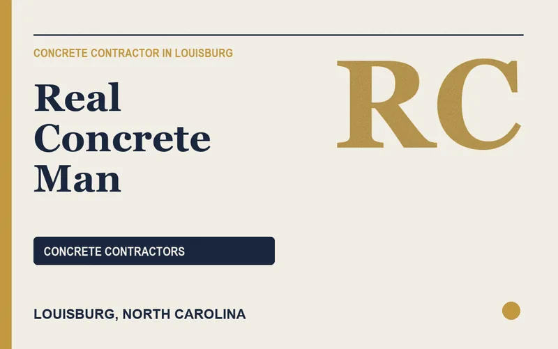 REAL CONCRETE MAN in Louisburg, North Carolina
