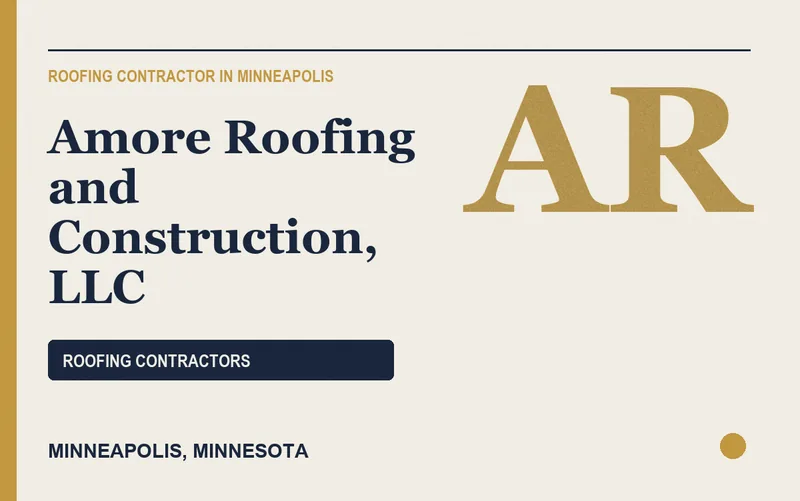 Amore Roofing and Construction, LLC in Minneapolis, Minnesota