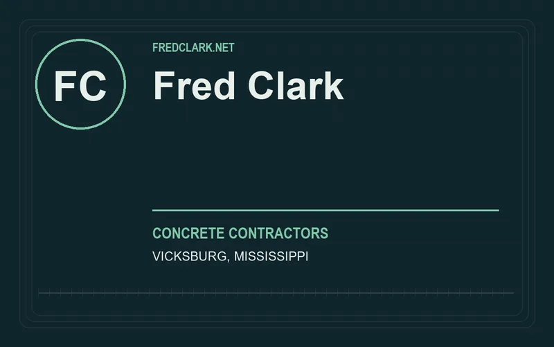 Fred Clark in Vicksburg, Mississippi