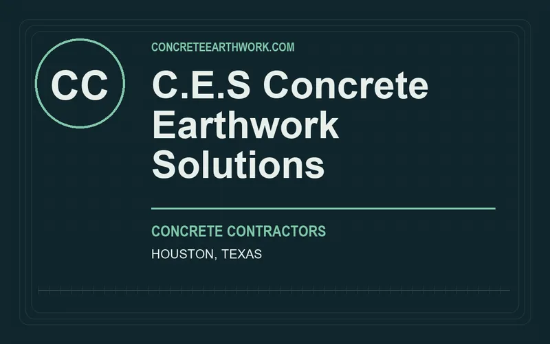 C.E.S Concrete Earthwork Solutions in Houston, Texas