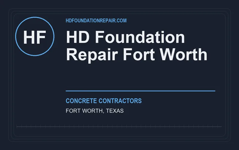 HD Foundation Repair Fort Worth in Fort Worth, Texas