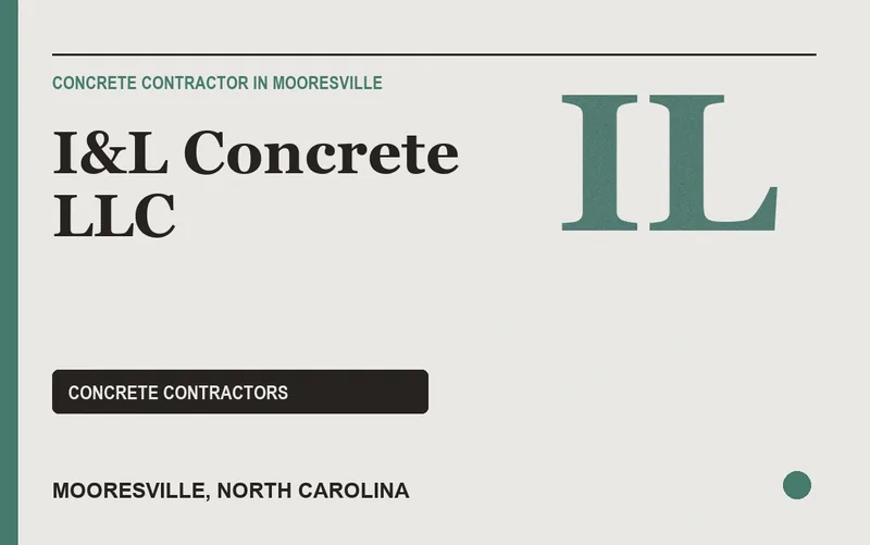 I&L Concrete LLC in Mooresville, North Carolina