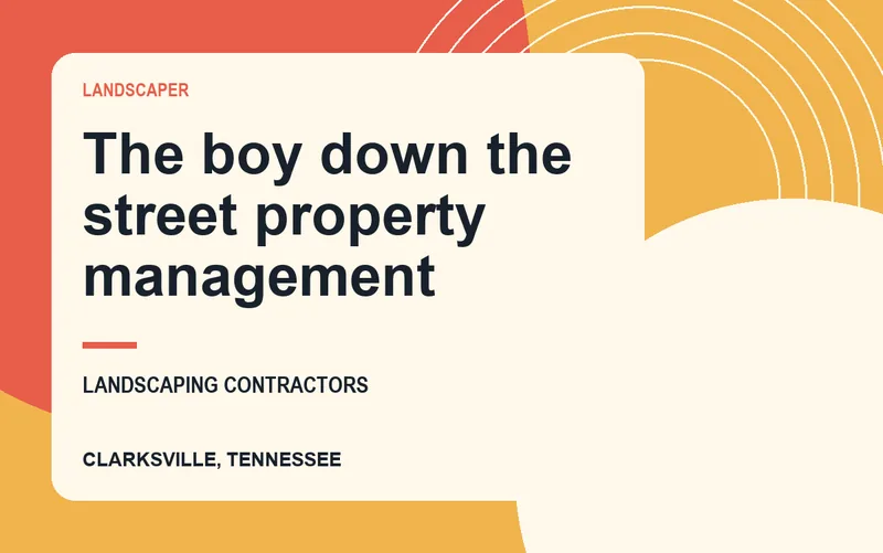 The boy down the street property management in Clarksville, Tennessee