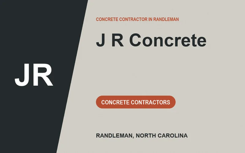 J R Concrete in Randleman, North Carolina