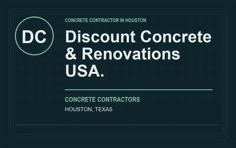 Discount Concrete & Renovations USA. in Houston, Texas