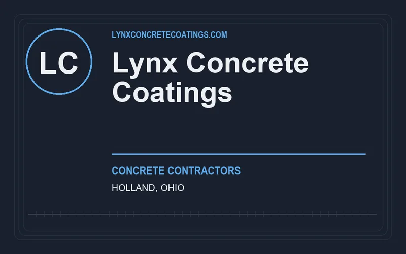 Lynx Concrete Coatings in Holland, Ohio