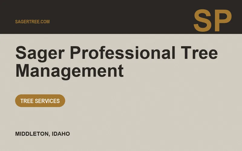 Sager Professional Tree Management in Middleton, Idaho