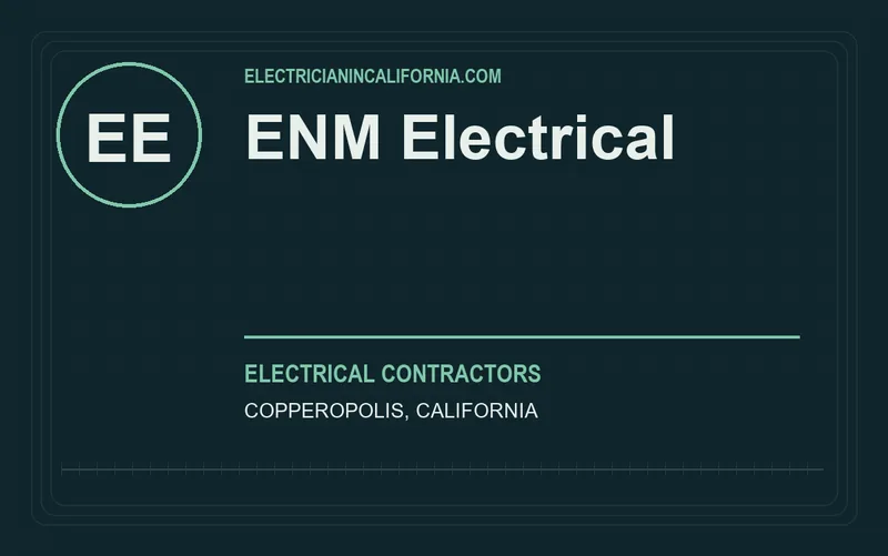 ENM Electrical in Copperopolis, California