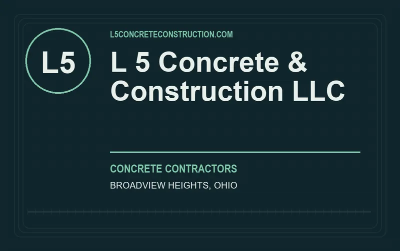L 5 Concrete & Construction LLC in Broadview Heights, Ohio