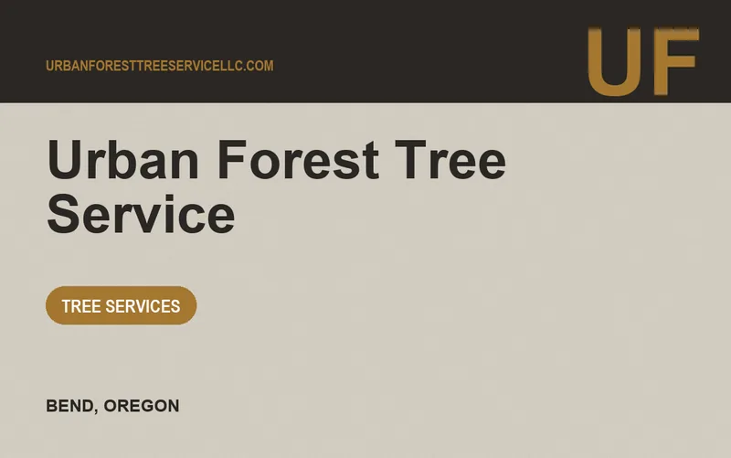 Urban Forest Tree Service in Bend, Oregon