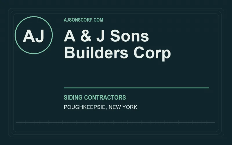 A & J Sons Builders Corp in Poughkeepsie, New York