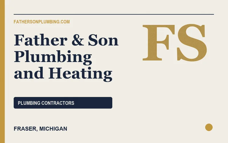 Father & Son Plumbing and Heating in Fraser, Michigan