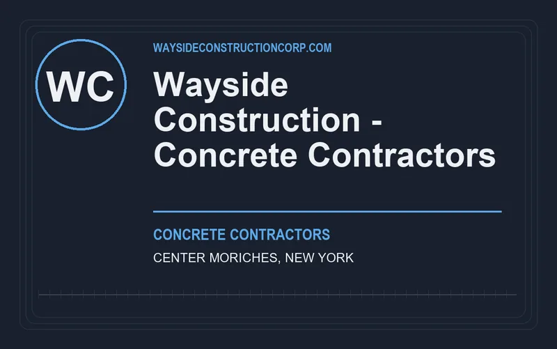 Wayside Construction - Concrete Contractors in Center Moriches, New York